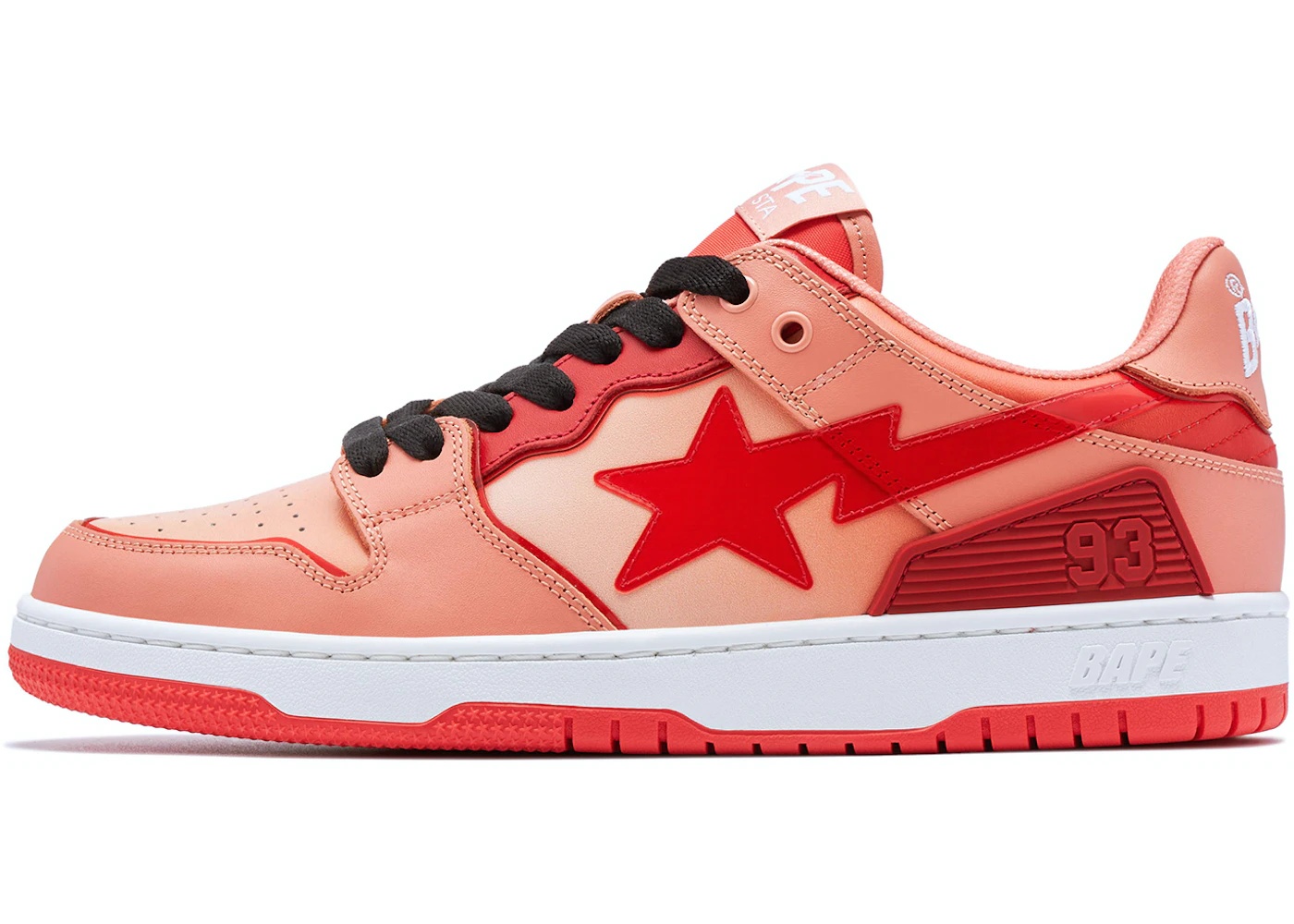 A Bathing Ape Bape SK8 Sta Red Gradation - 3