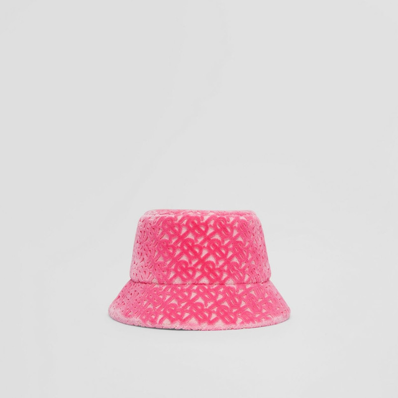 Monogram Motif Cotton Bucket Hat 1