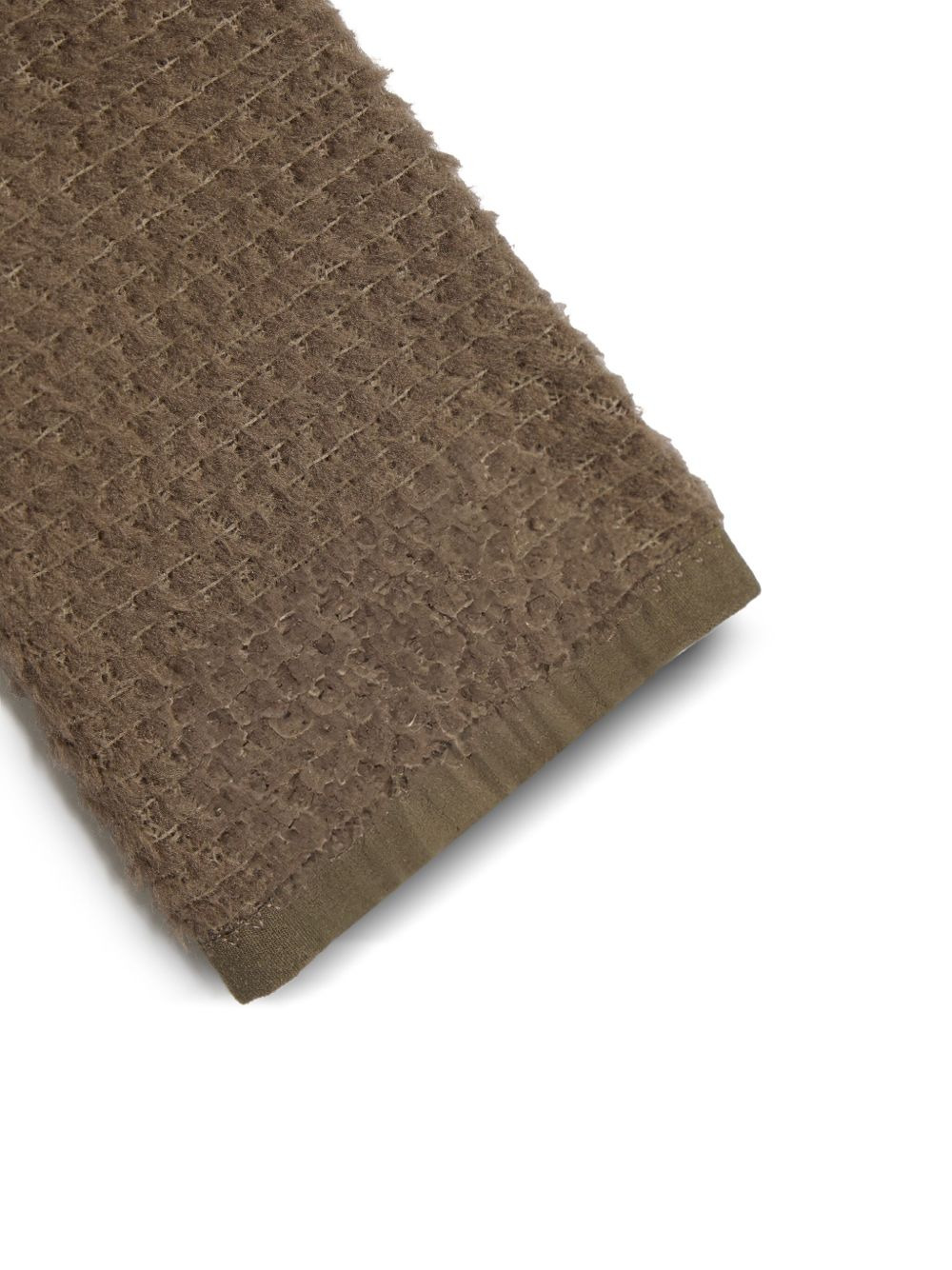 waffle-textured fleece gloves - 4