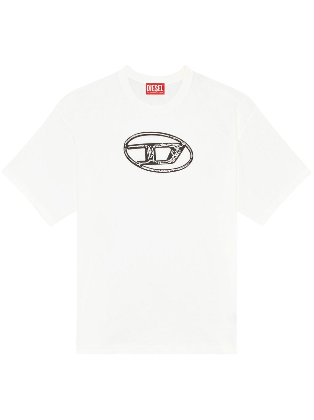 logo-print cotton T-shirt - 1
