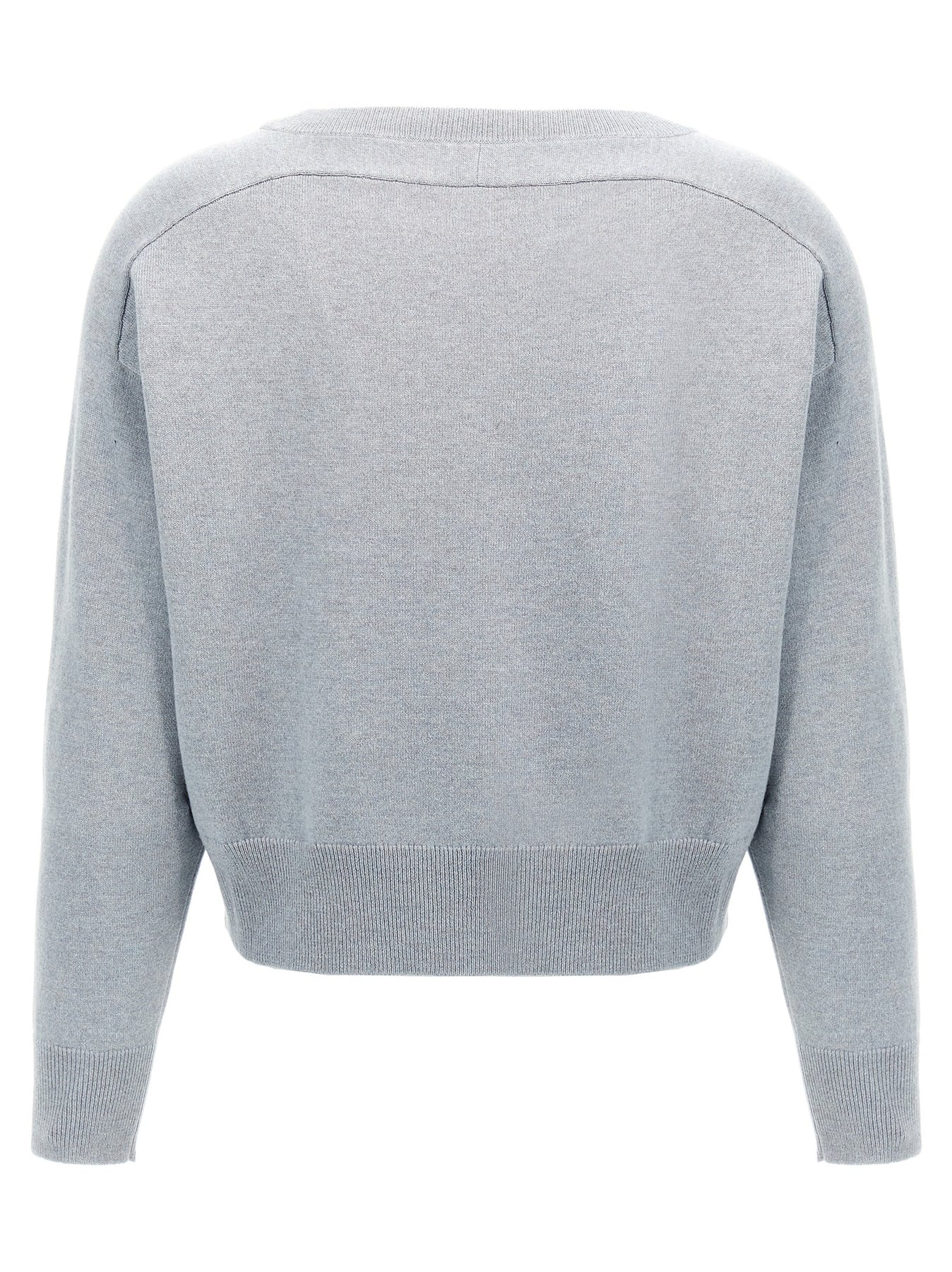 Monile Sweater, Cardigans Light Blue - 2