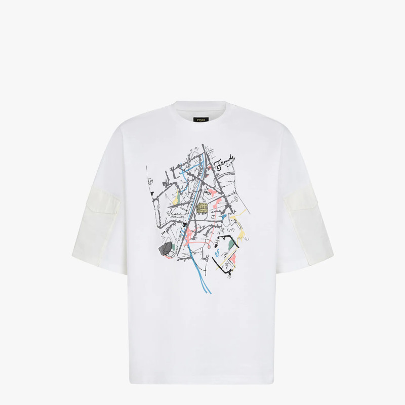 White cotton T-shirt 1