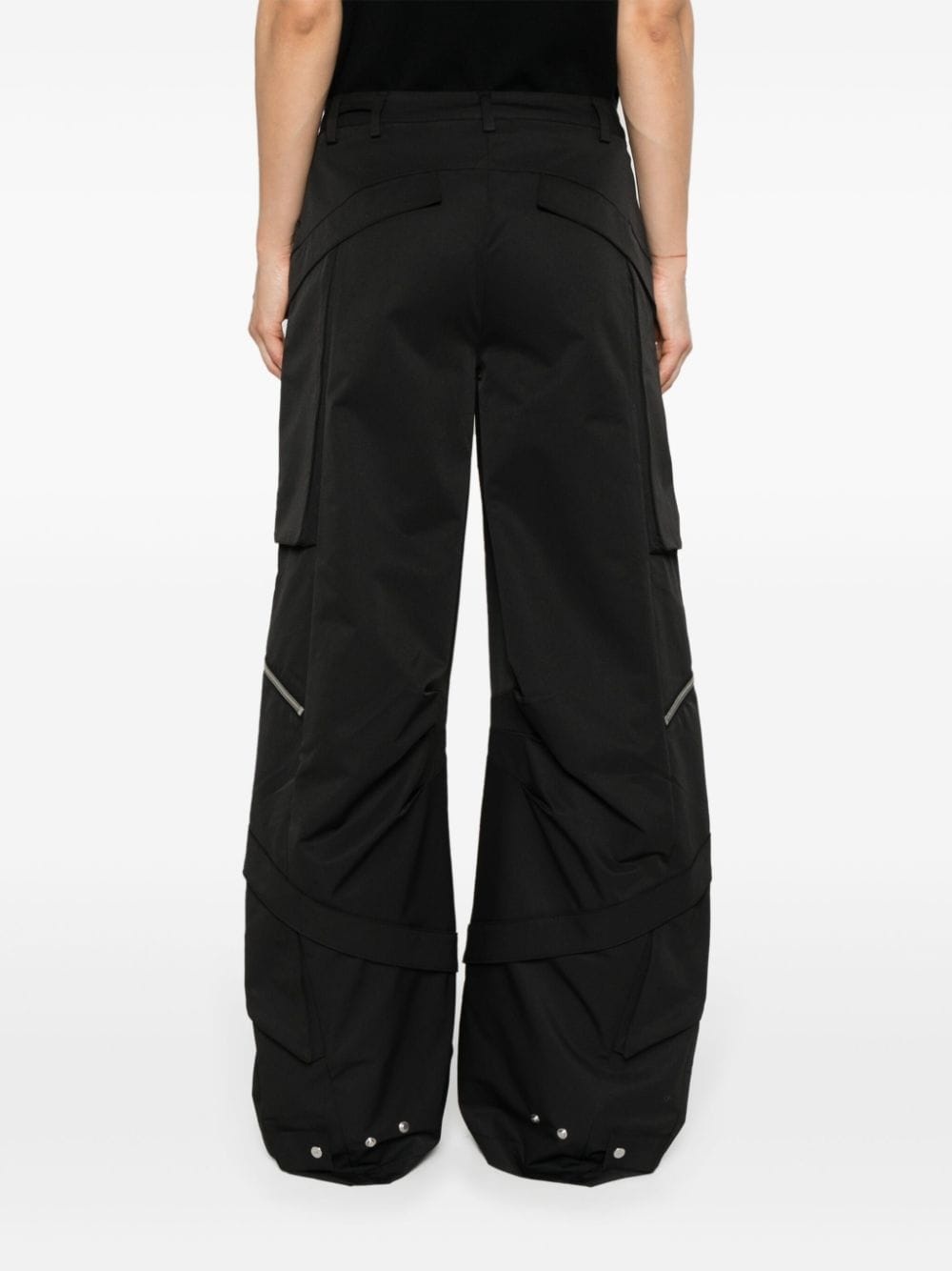 cotton straight trousers - 4