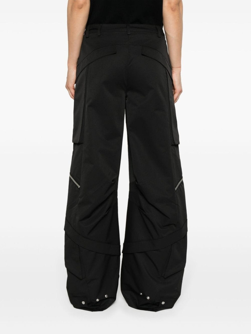 cotton straight trousers 4