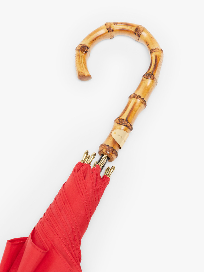 HERIOT RED WHANGEE HANDLE STICK UMBRELLA | ACC-030 3