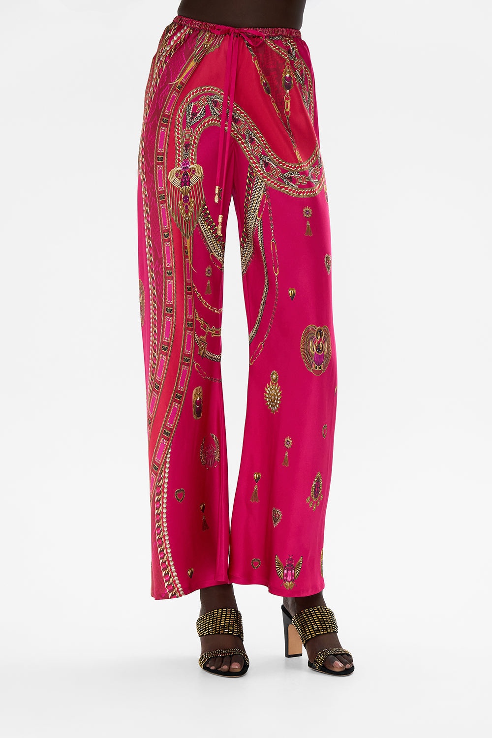 BIAS CUT DRAWSTRING PANT - 5