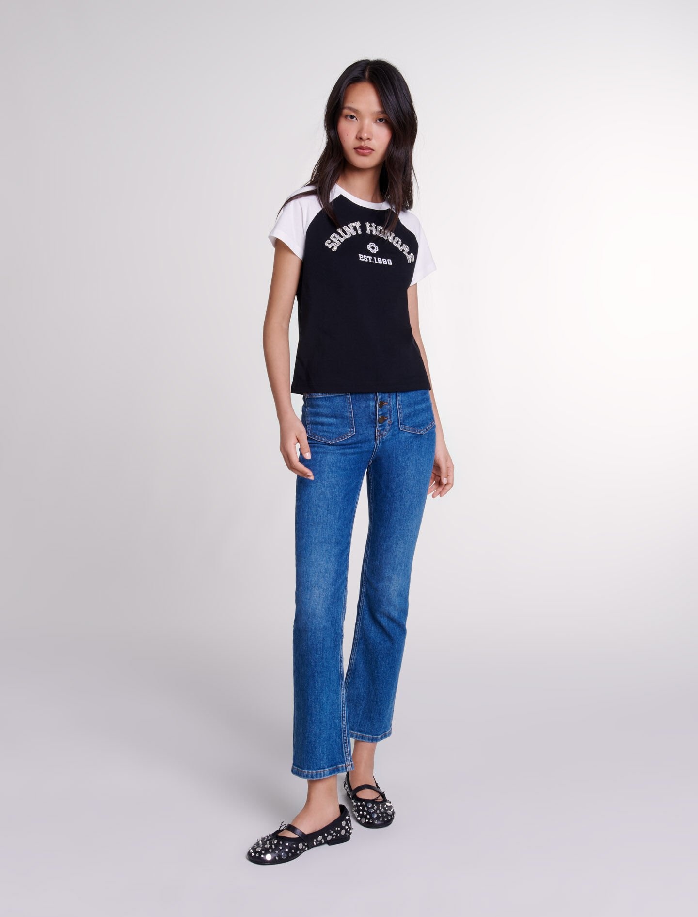 Saint-Honoré diamanté T-shirt - 2