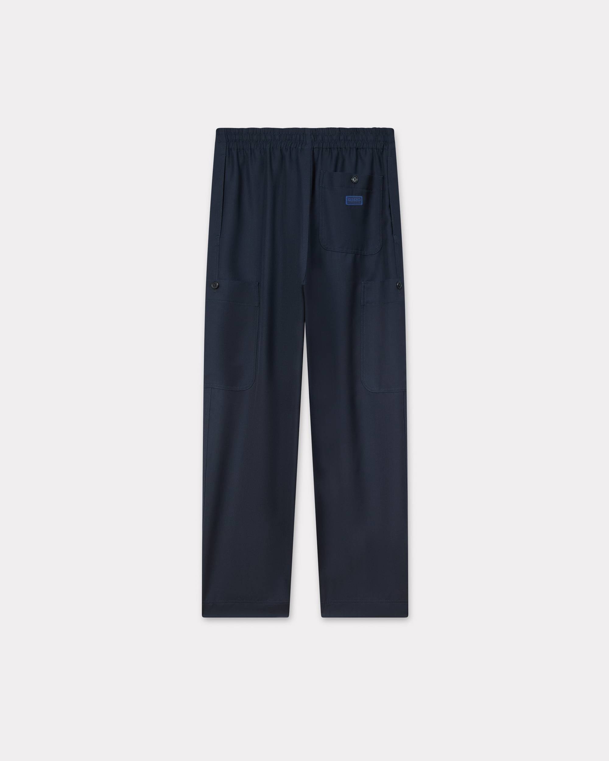Cargo jogpants in virgin wool - 2