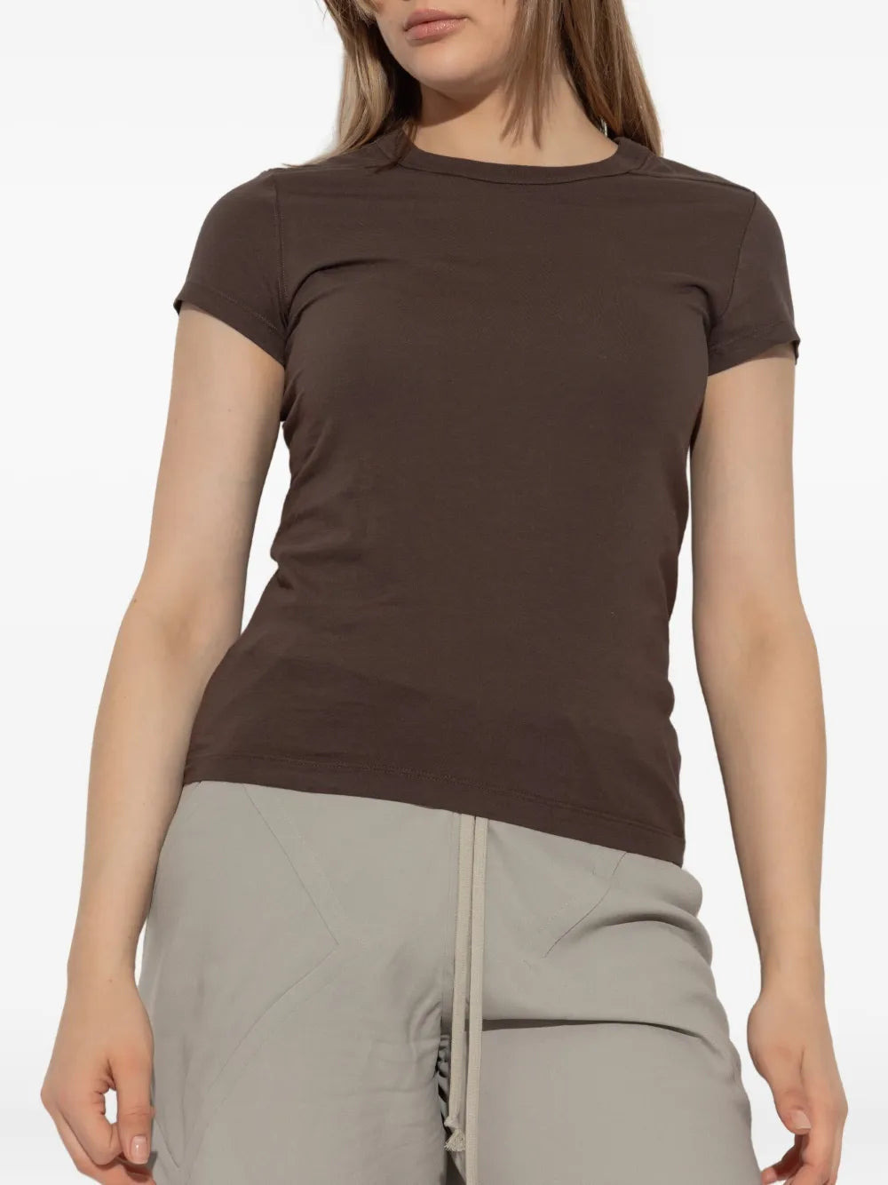 Rick Owens Women Stitched T-Shirt - 3
