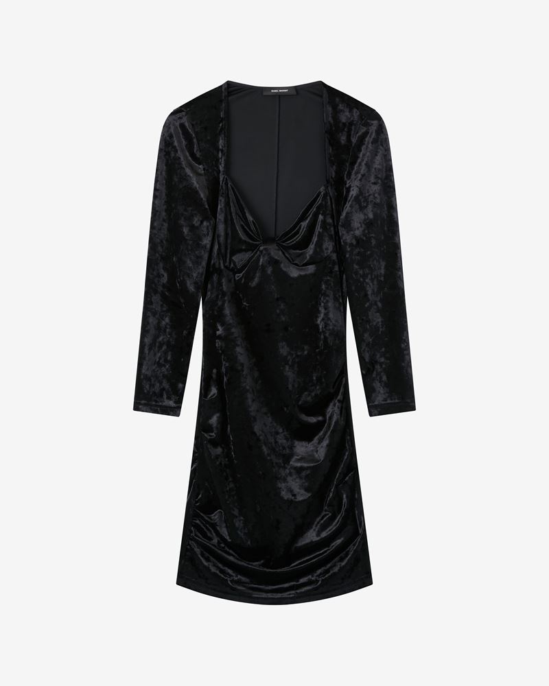 GOJI VELVET MINI DRESS - 1