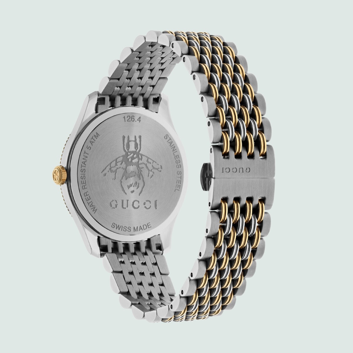 G-Timeless watch with bee, 36 mm - 2