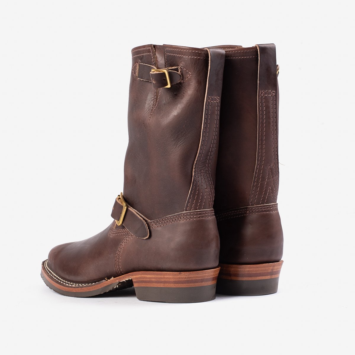 WESCO-MRLOU-CXL-BRN Wesco® - 10" Chromexcel Steerhide Engineer Boot - Brown The "Mister Lou" - 3