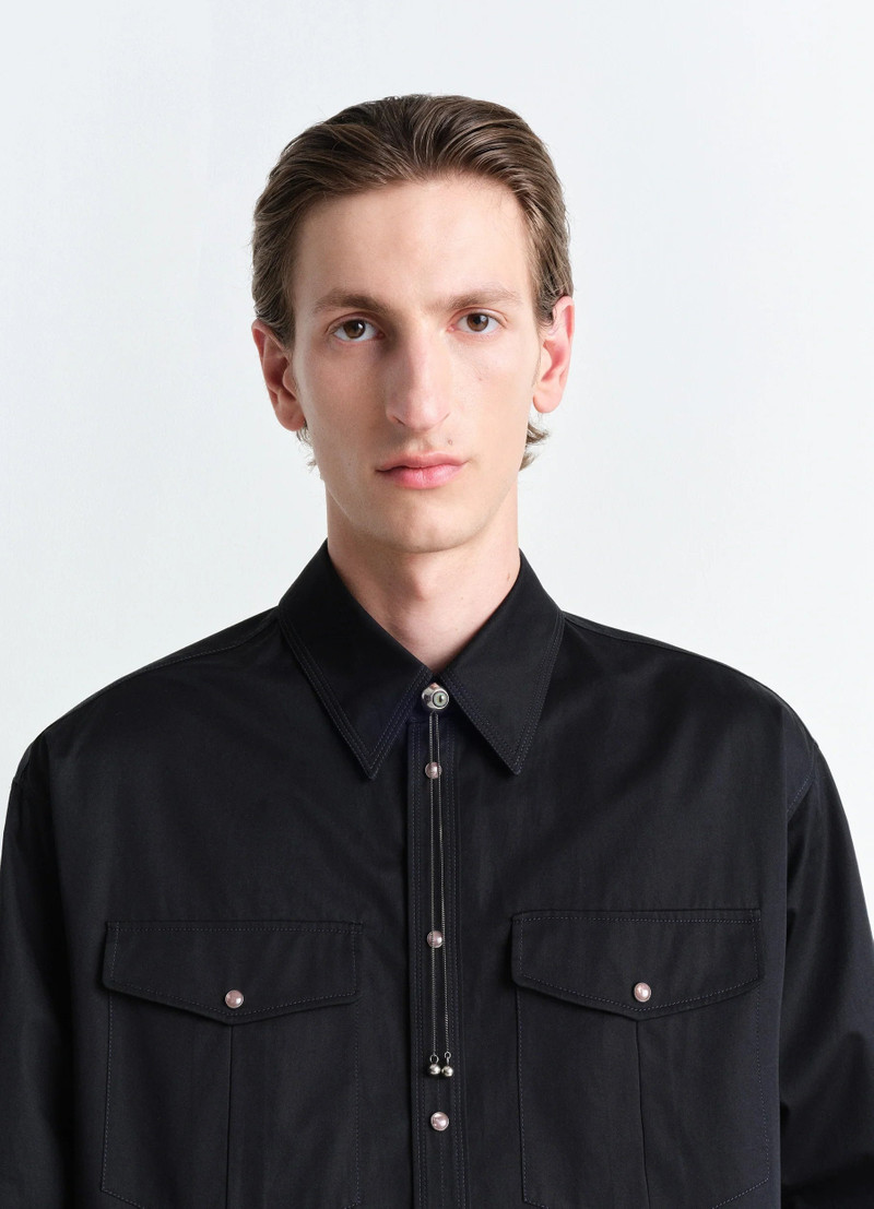 Lemaire CAT EYE RATTLE BOLO TIE outlook