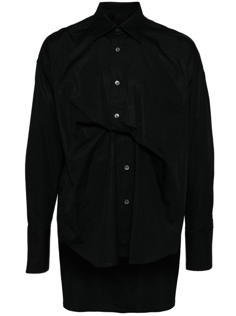 Origami cotton shirt 1
