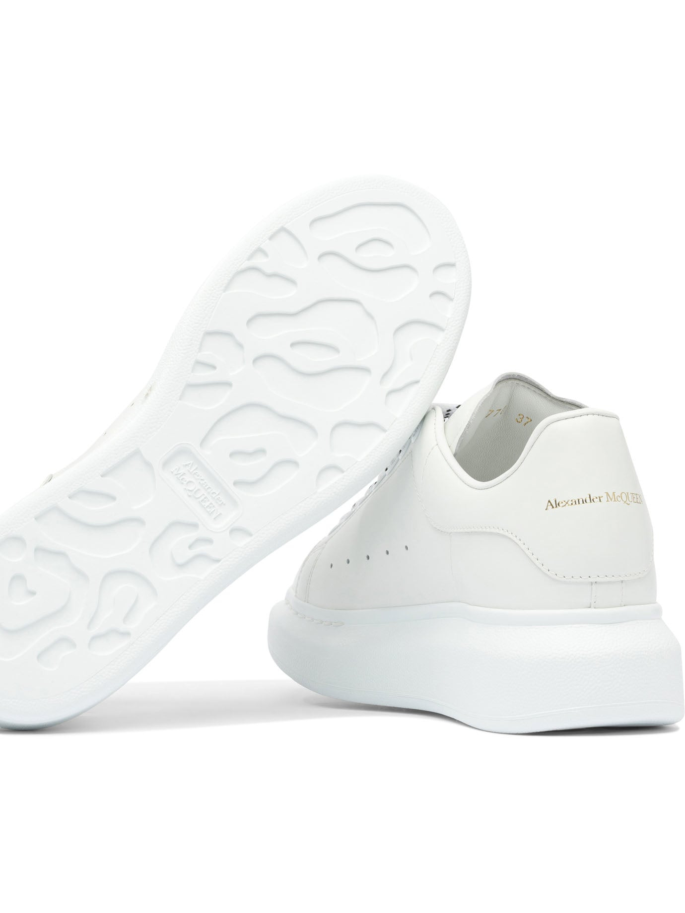 Alexander Mcqueen Leather Upper And Rubber Sole Sneaker - 5
