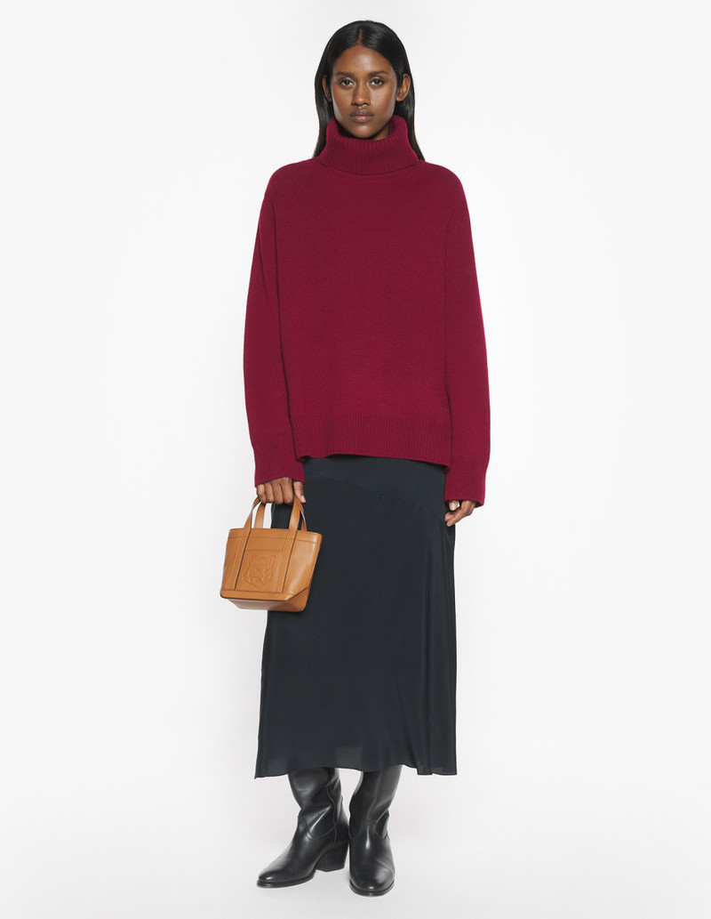 Maison Kitsuné MERINO WOOL COMFORT TURTLENECK JUMPER outlook