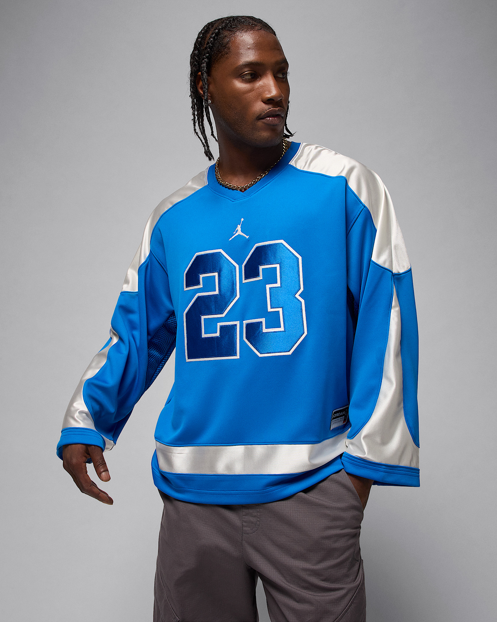 Jordan Brooklyn Men's Collegiate Hockey Jersey - 1