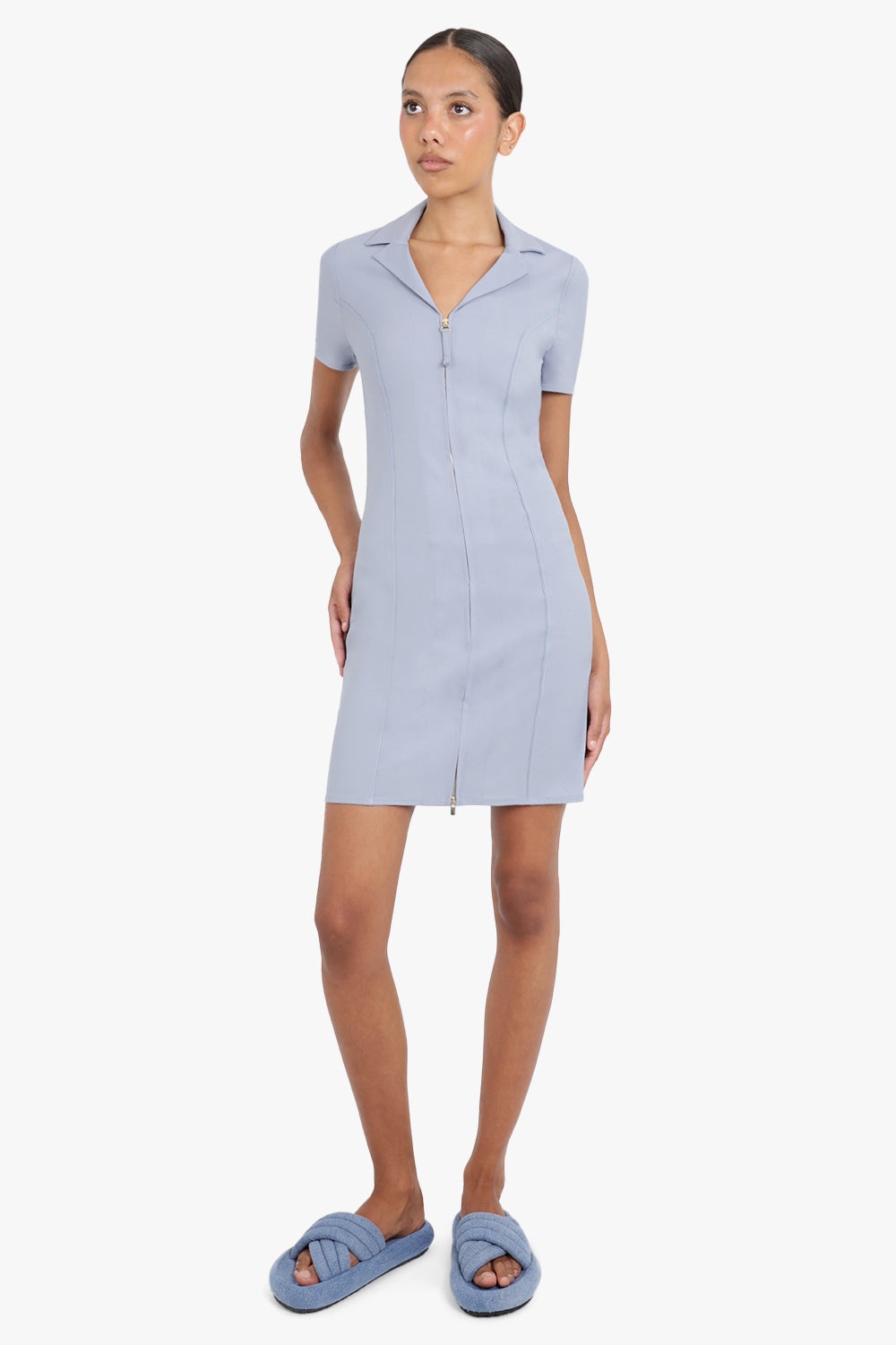 LA ROBE TANGELO DRESS | LIGHT BLUE - 4