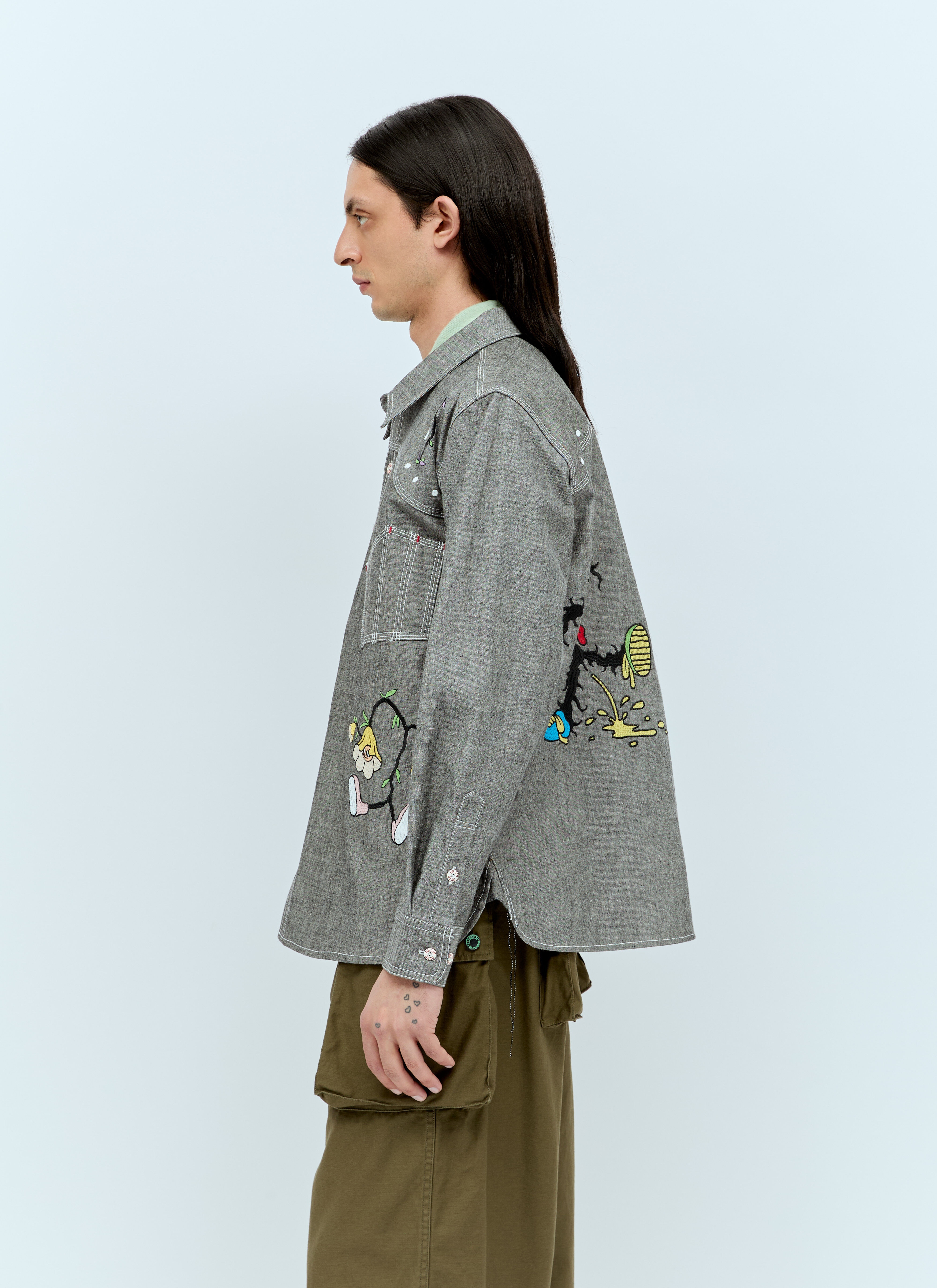 Garden Party Chambray Shirt - 2