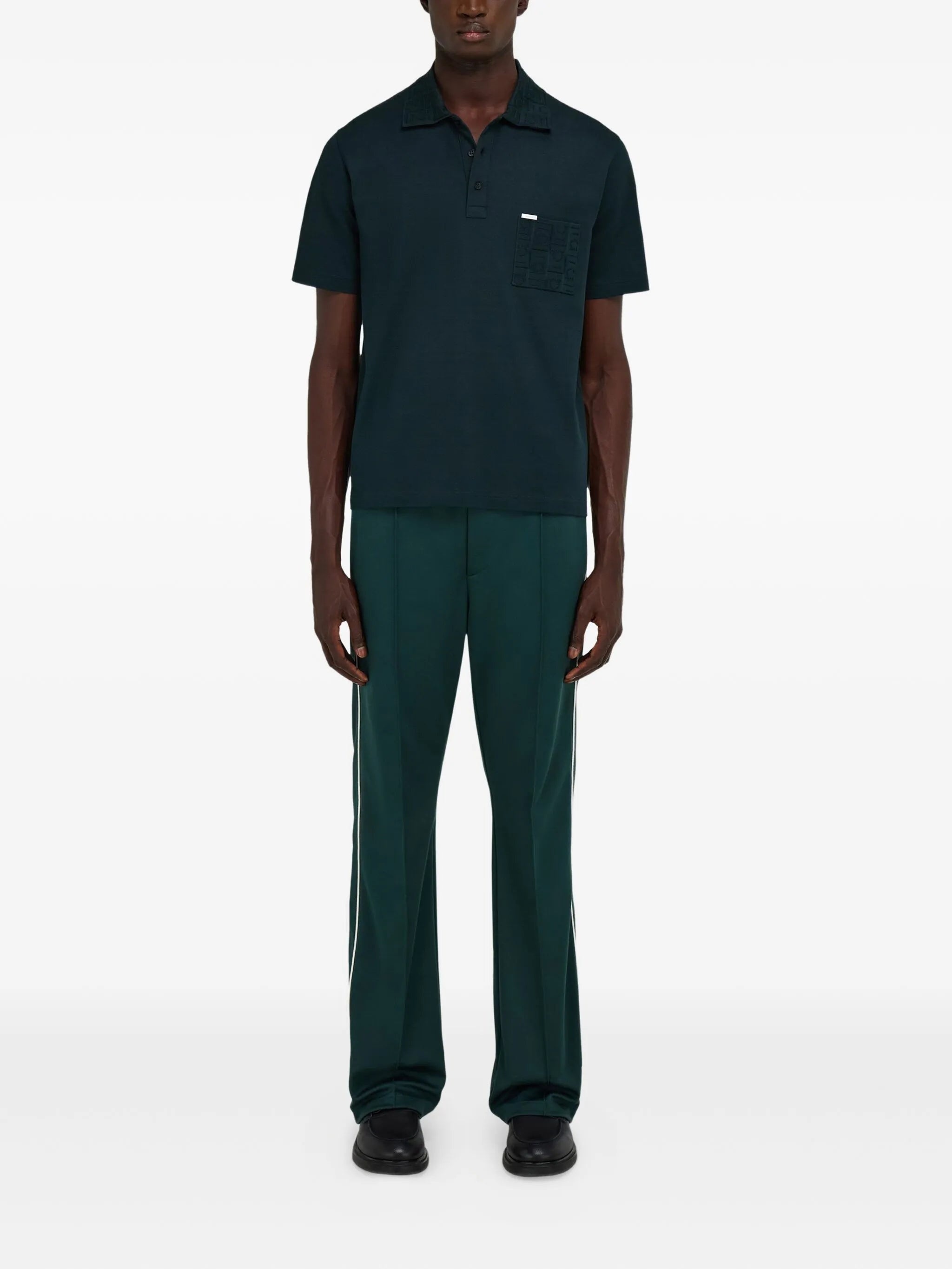 Ferragamo V-neck Polo Shirt - 2