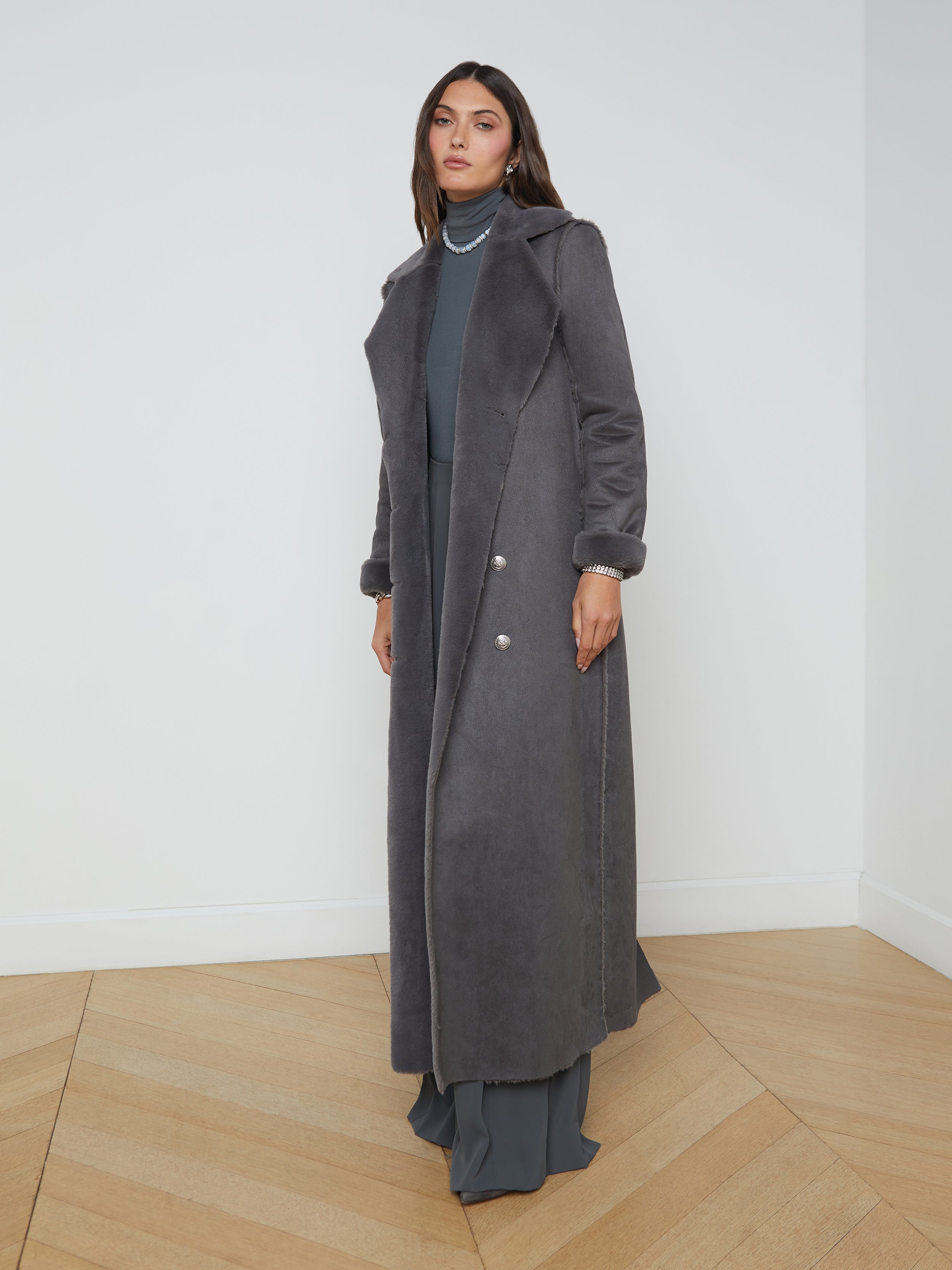 【PORTERNA】Lepoling Maxi Coat Trench Cotton Cape Coat – La Garçonne