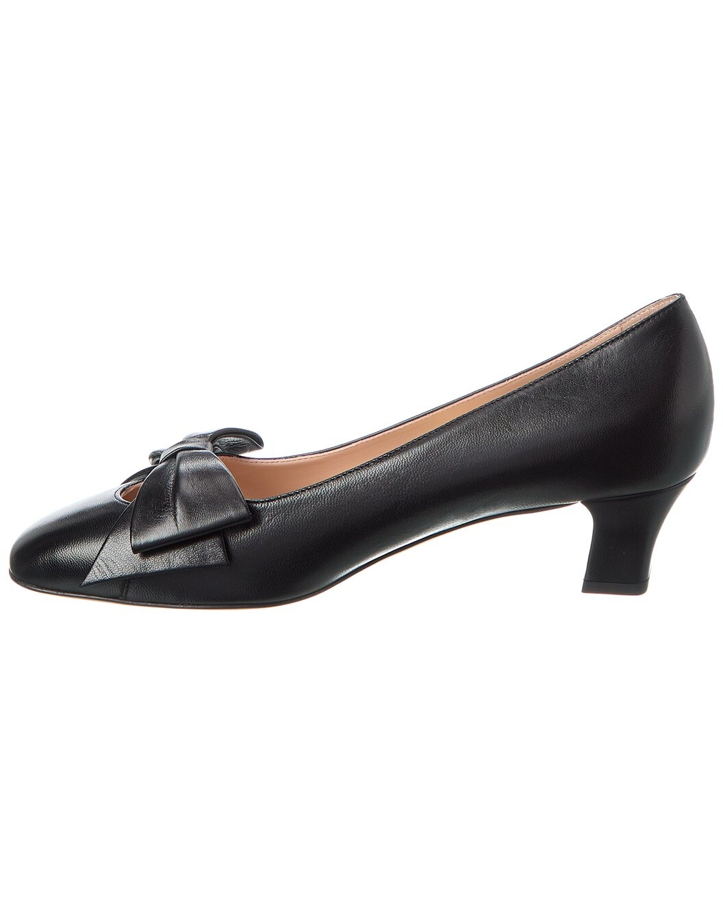Valentino Bow 45 Leather Pump - 2
