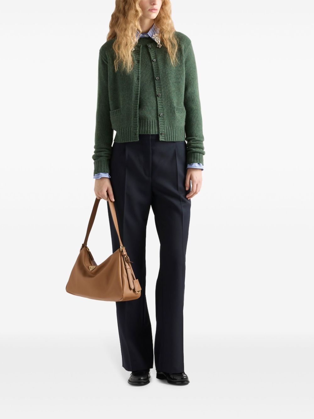 ribbed Re-Cashmere sweater - 2