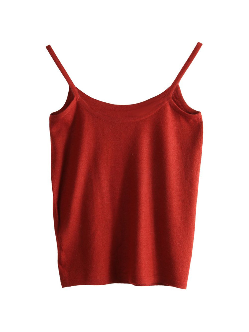 FRENCKENBERGER fine-knit tank top outlook