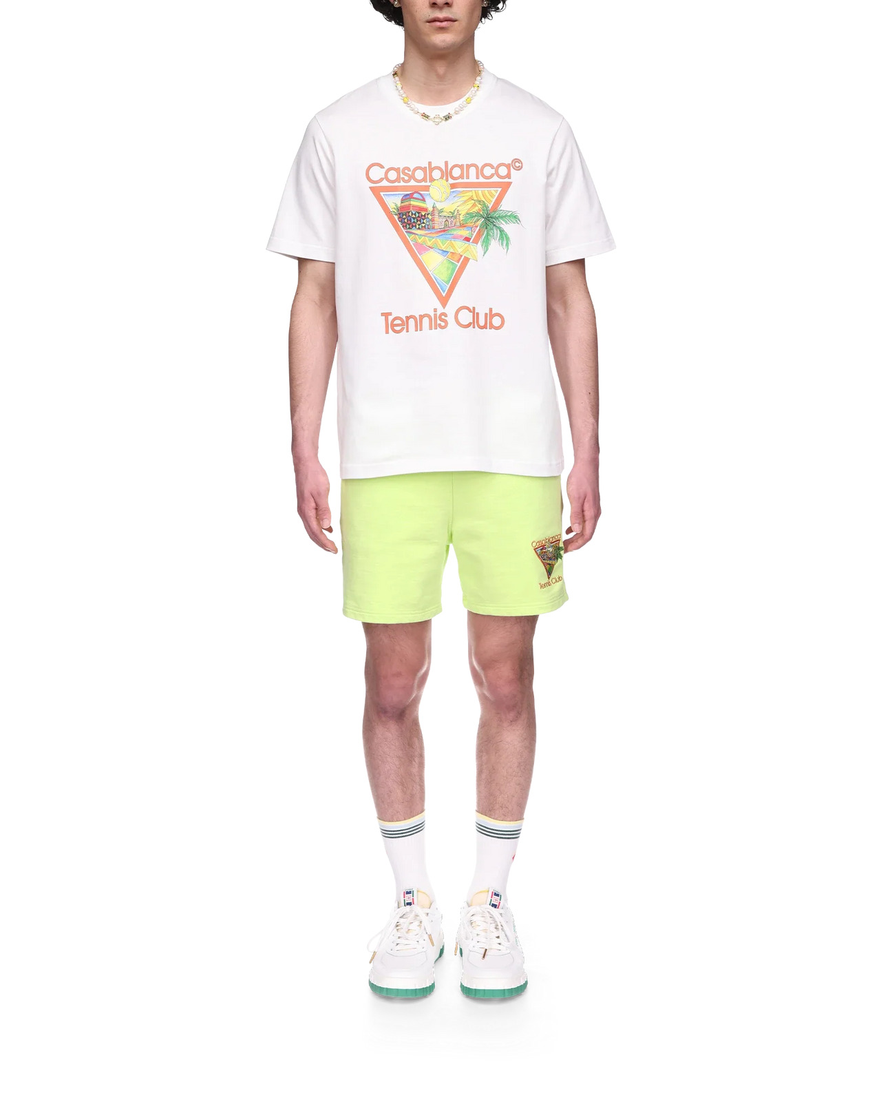 Afro Cubism Tennis Club T-Shirt | Casablanca Paris - 2