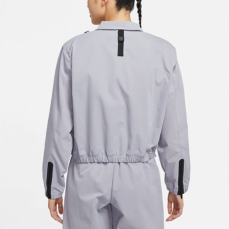 (WMNS) AS W Nike Sportswear DF TP WVN JKT Jacket PROVENCE PURPLE DD4609-521 - 4