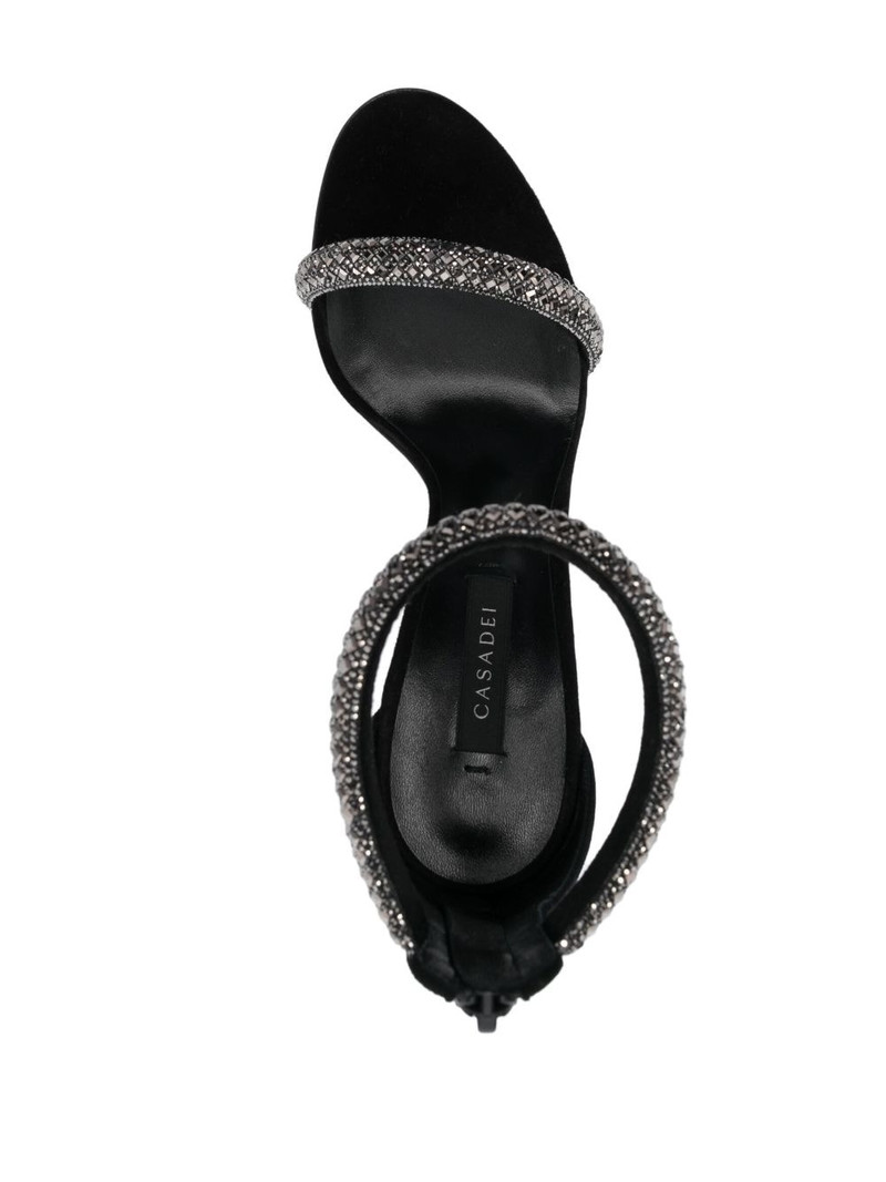 Scarlet Stratosphere 100mm crystal-embellished sandals 4