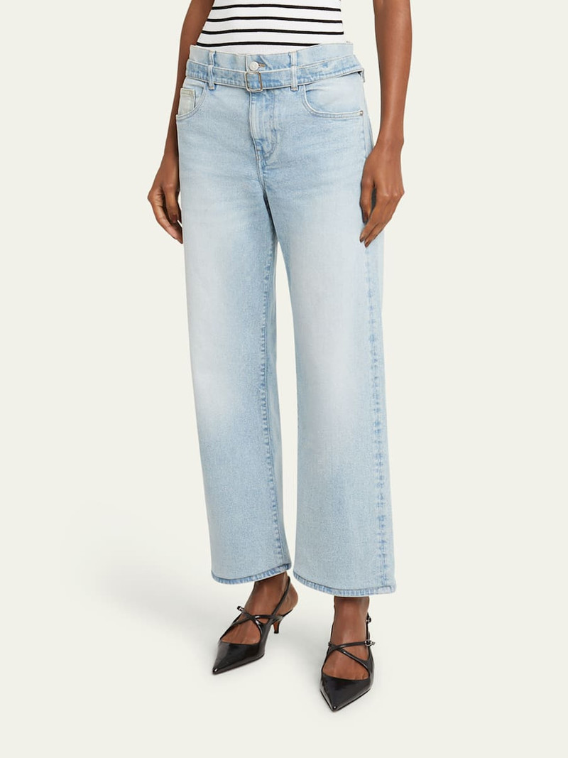 Proenza Schouler Ellsworth Belted Jeans outlook