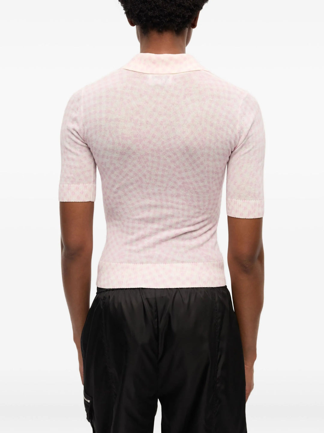 Sheer Cotton Printed Polo - 4