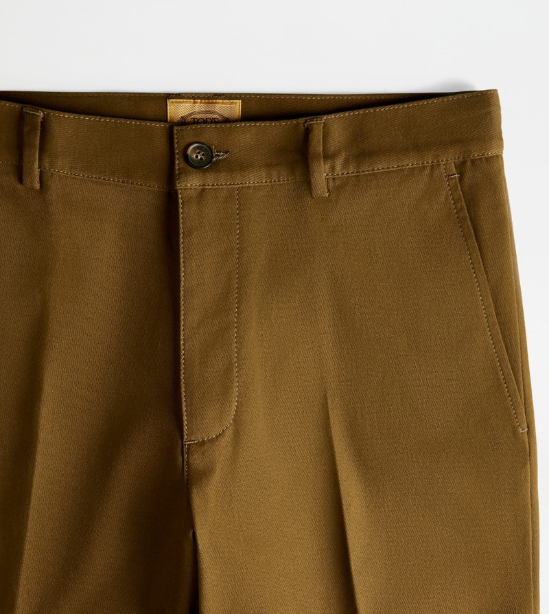 CHINO PANTS - GREEN 3