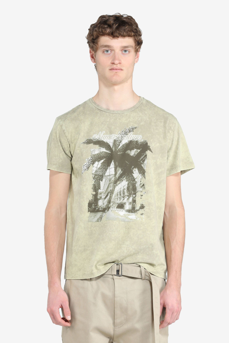 GRAPHIC-PRINT COTTON T-SHIRT 1