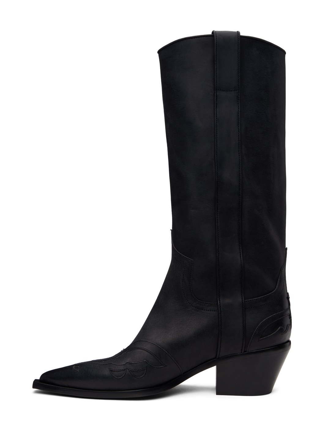 Black Cowboy Boots - 3