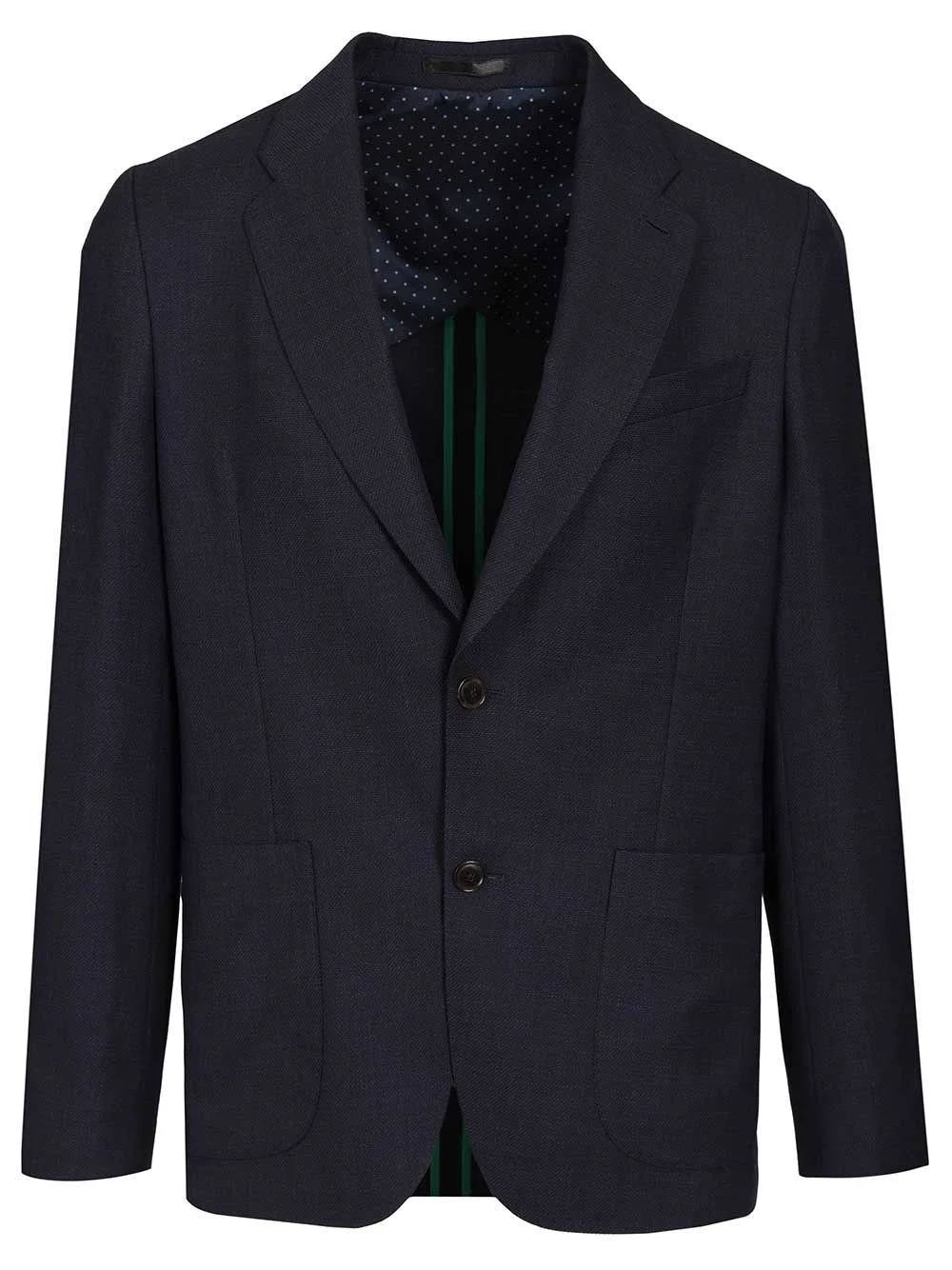 Paul Smith Men Navy Single-Breasted Blazer - 1