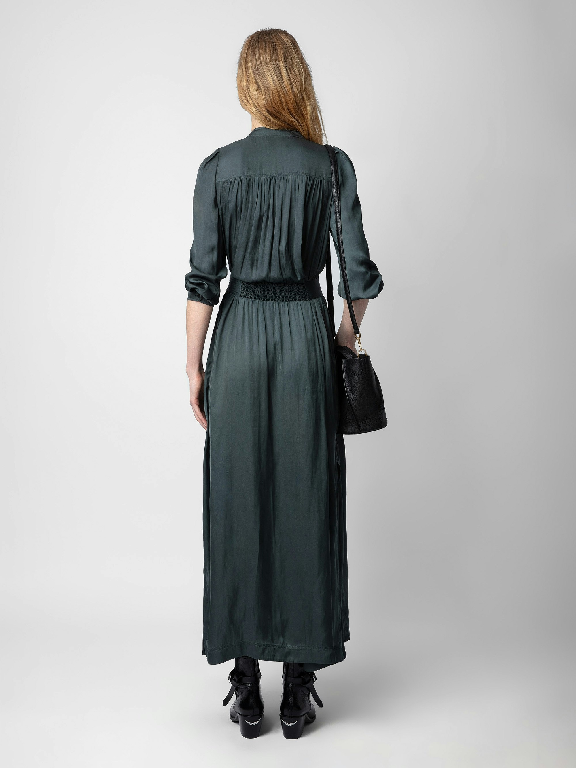 Ritchil Satin Dress - 3