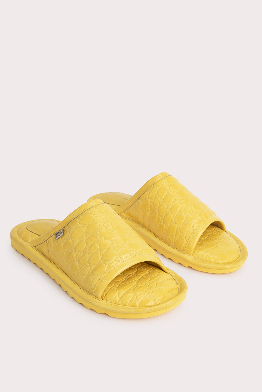 Ari Duckling Circular Croco Embossed Leather - 2
