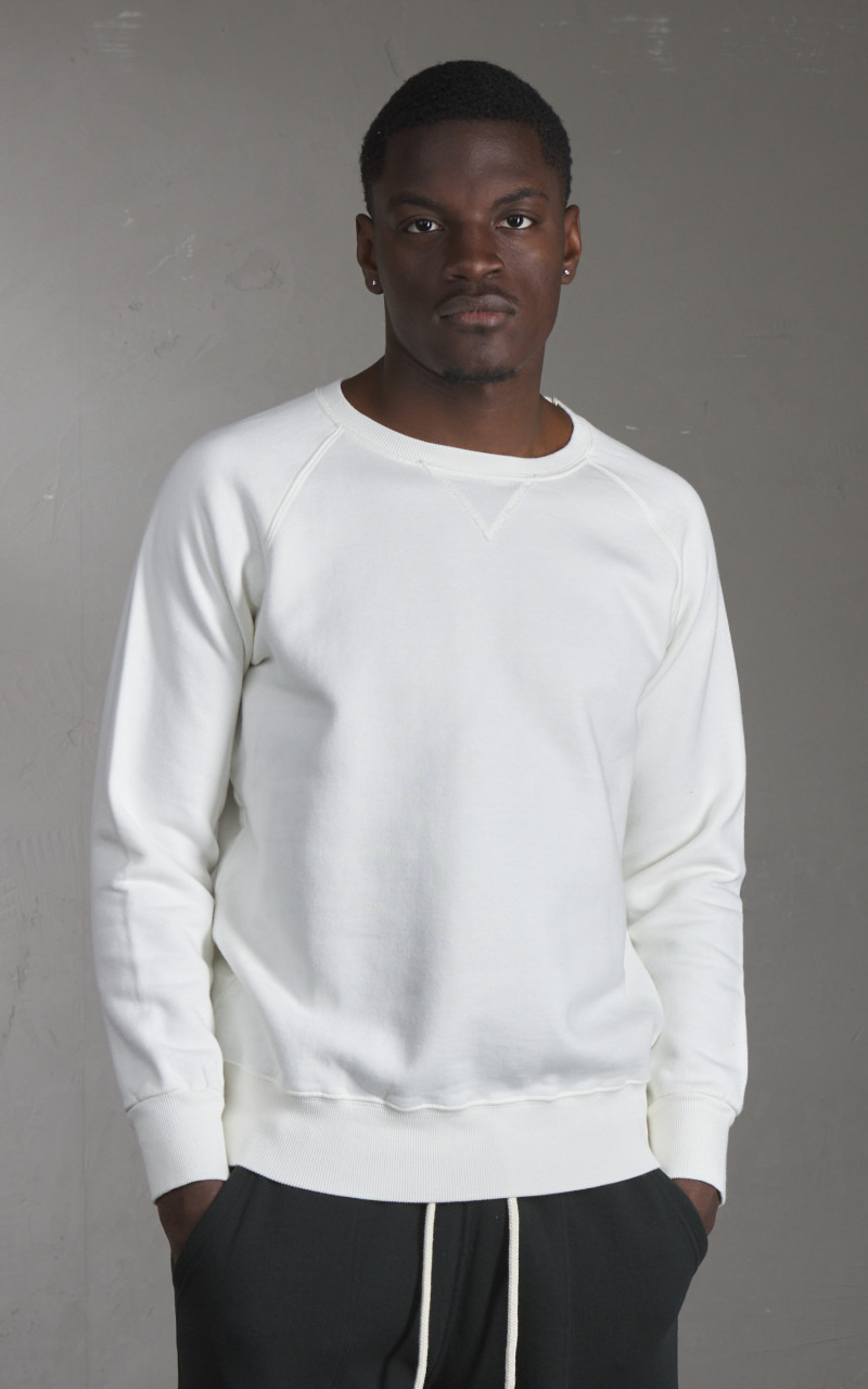 HARVARD CREWNECK SWEATSHIRT OFF WHITE - 2