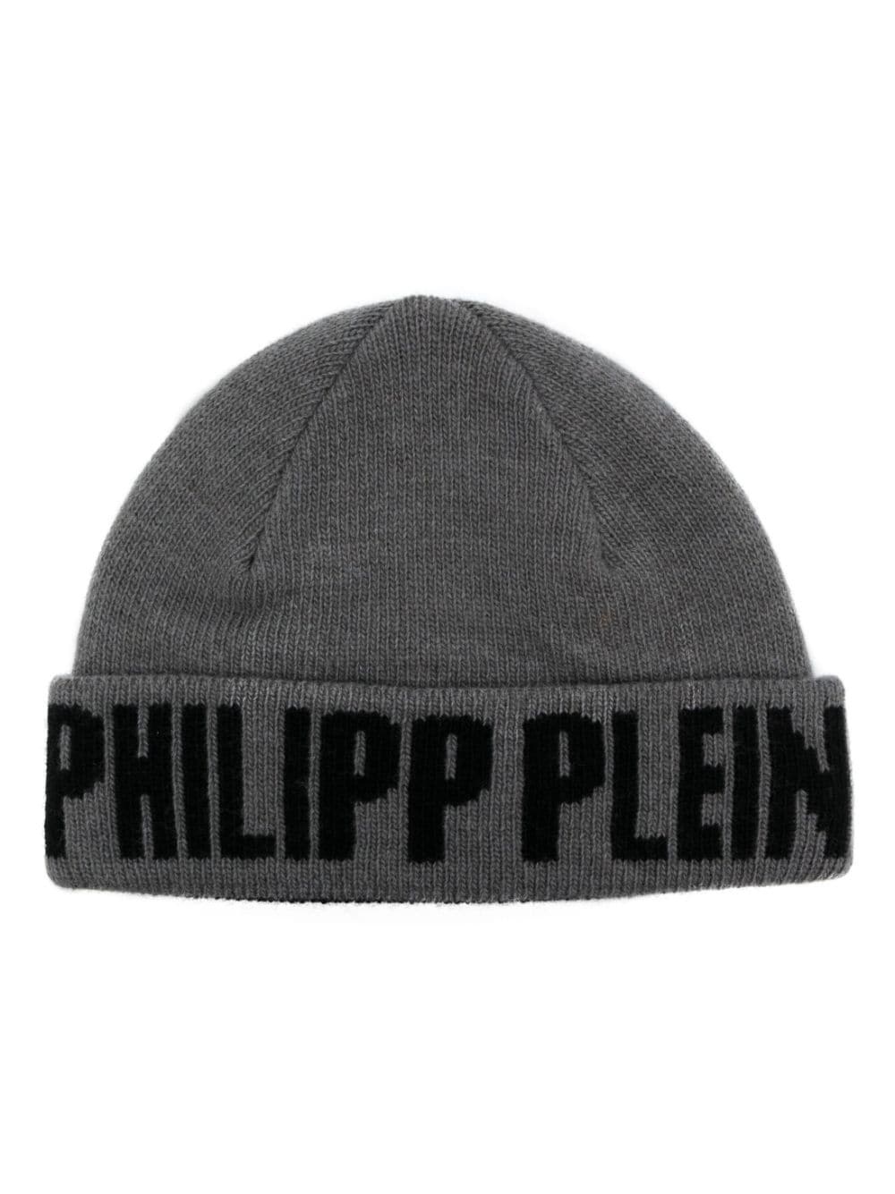 Philipp Plein jacquard beanie - 1