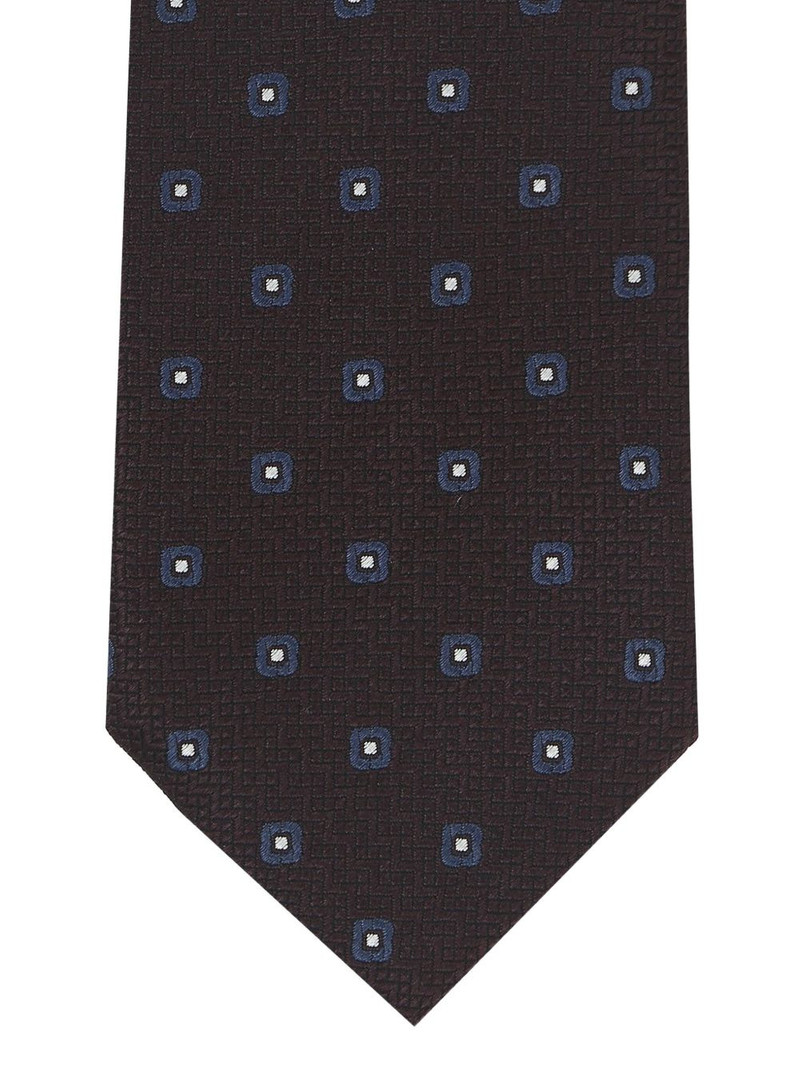 ZEGNA square-pattern tie outlook
