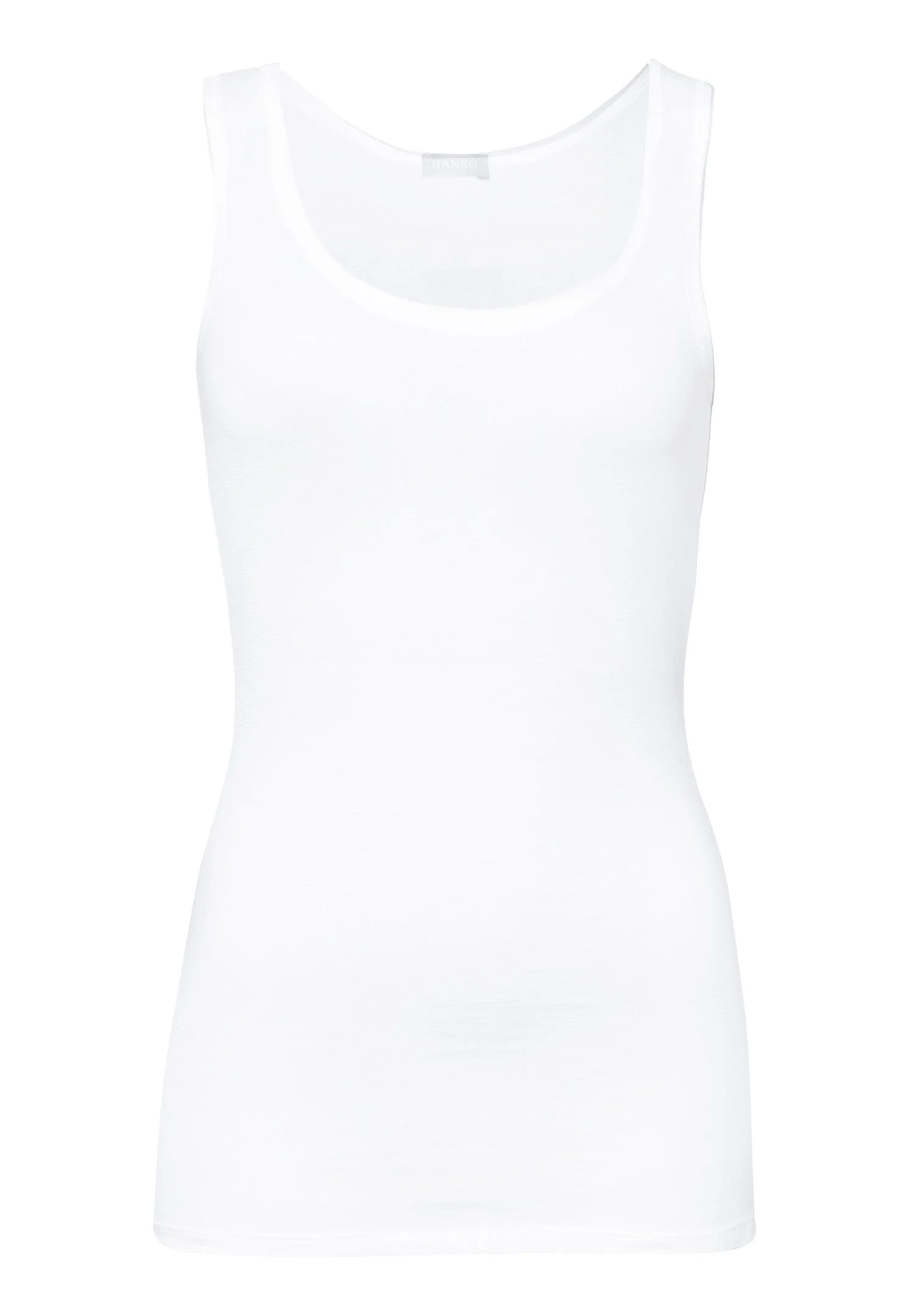 Ultralight Round Neck Cotton Tank Top - 1