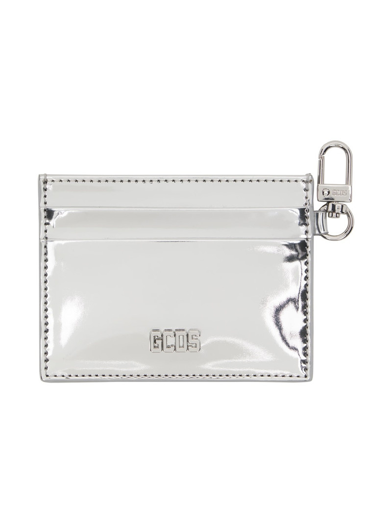 Silver Comma Mirror Card Holder 1