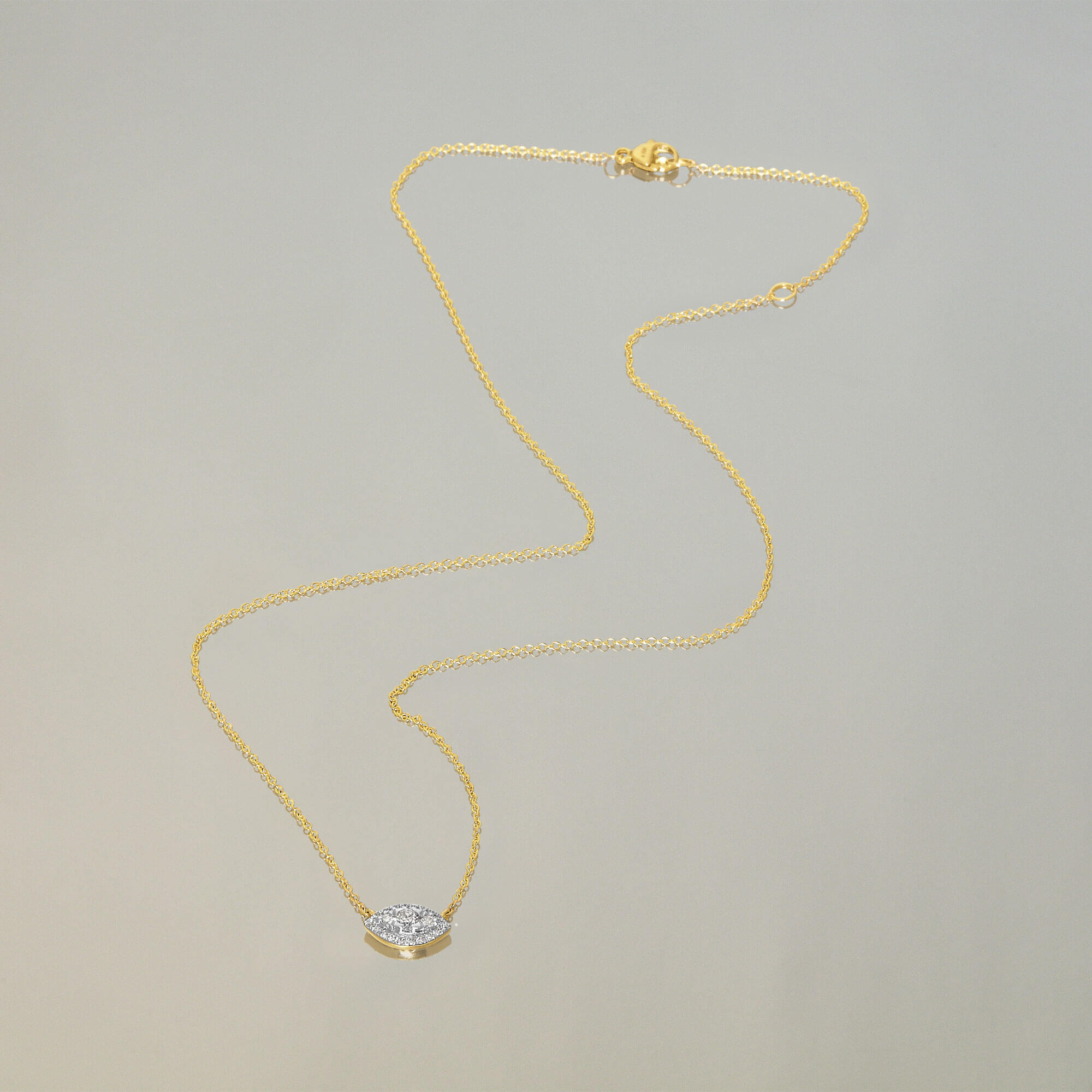 Diamond Muse Solitaire Necklace - 5