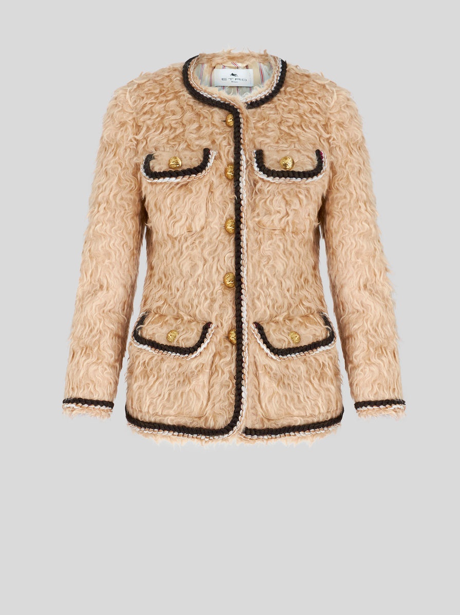 ROUND NECK JACKET - 1
