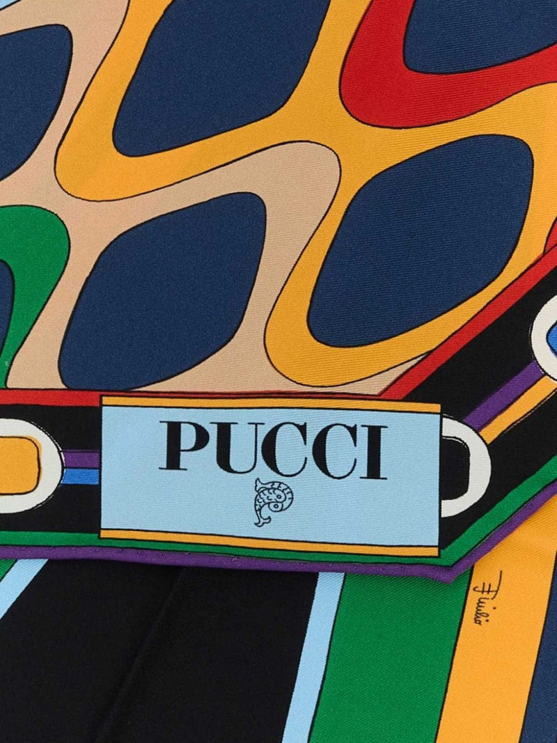 PUCCI printed silk foulard outlook