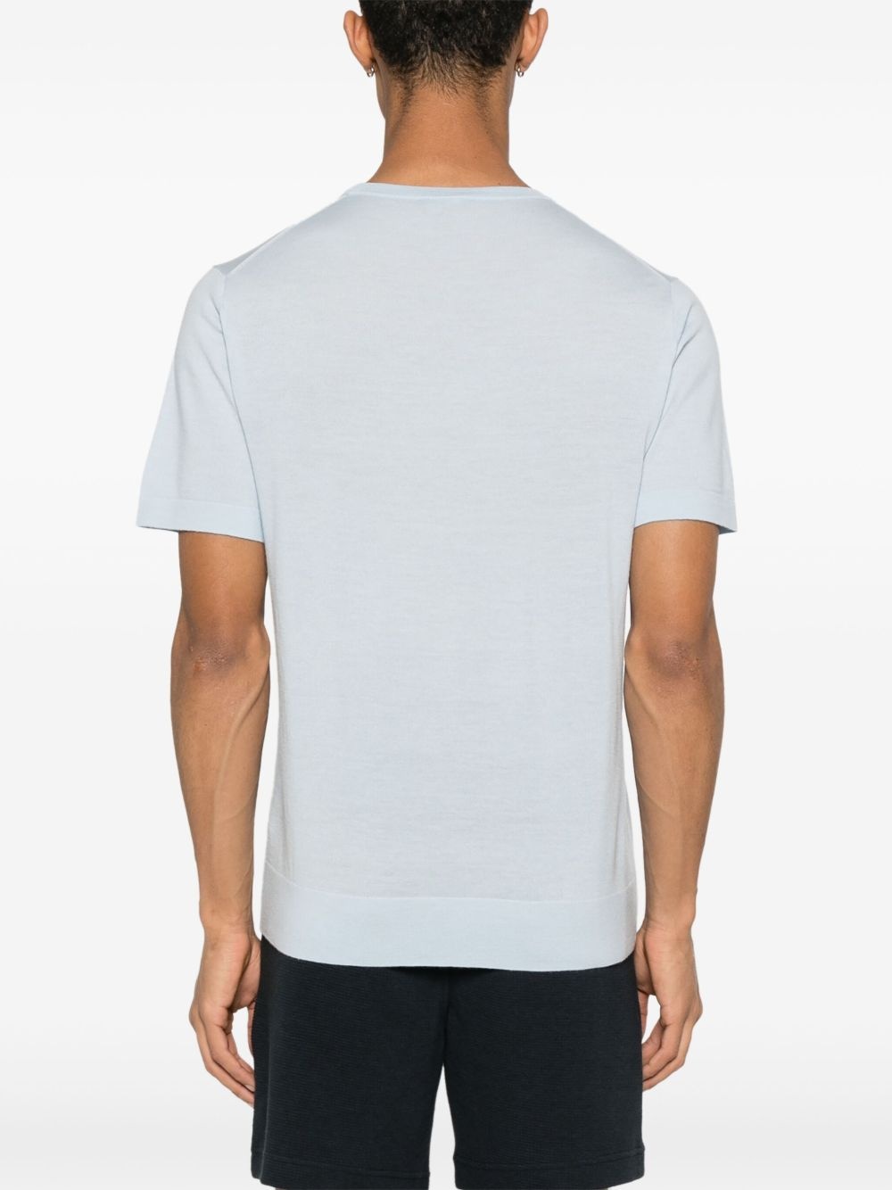 fine-knit T-shirt - 3