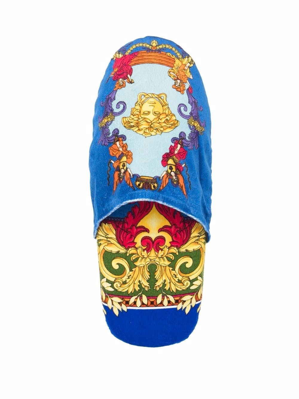 Medusa Renaissance-print slippers - 4