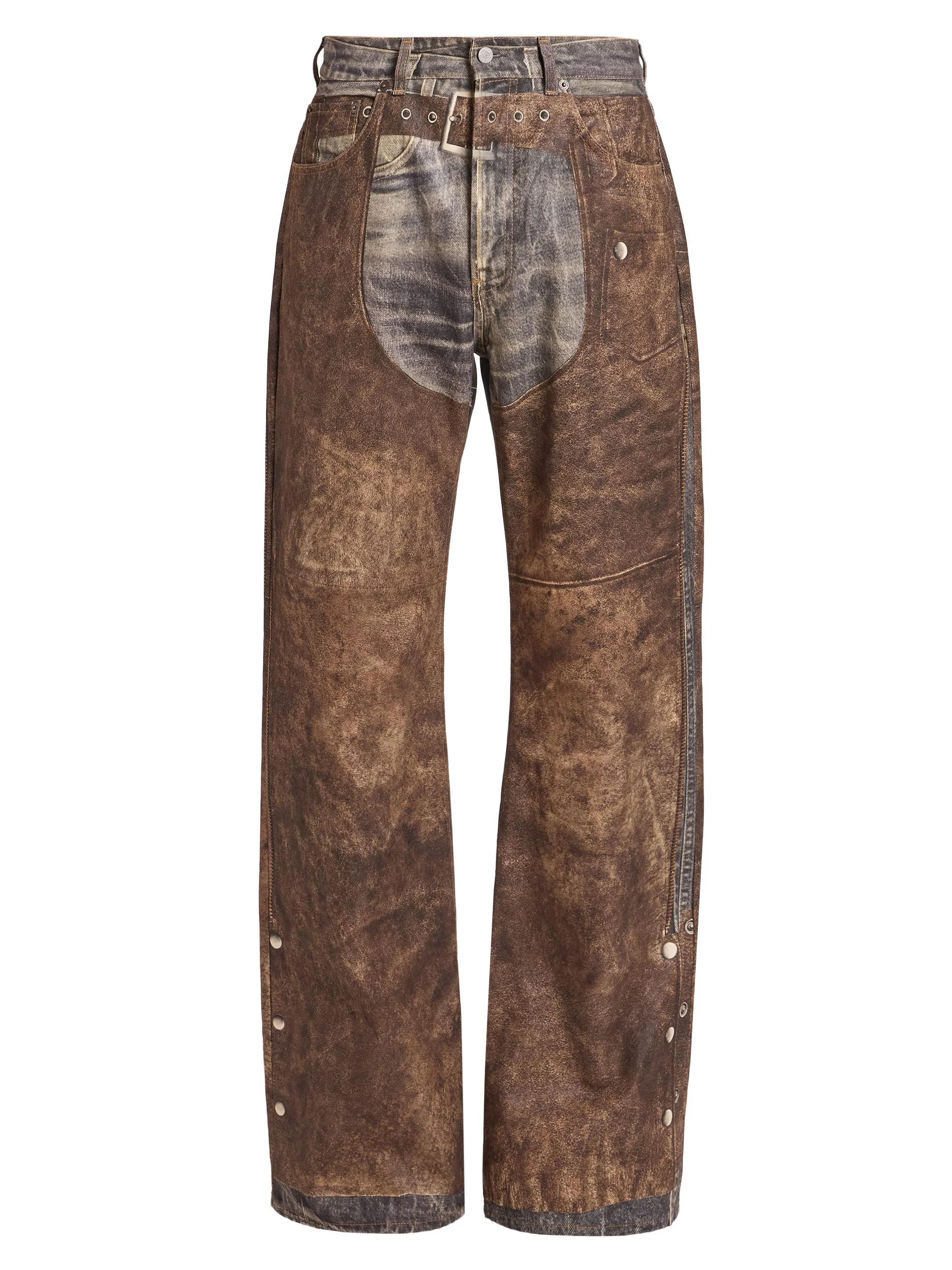 PRINTED JEANS - 1